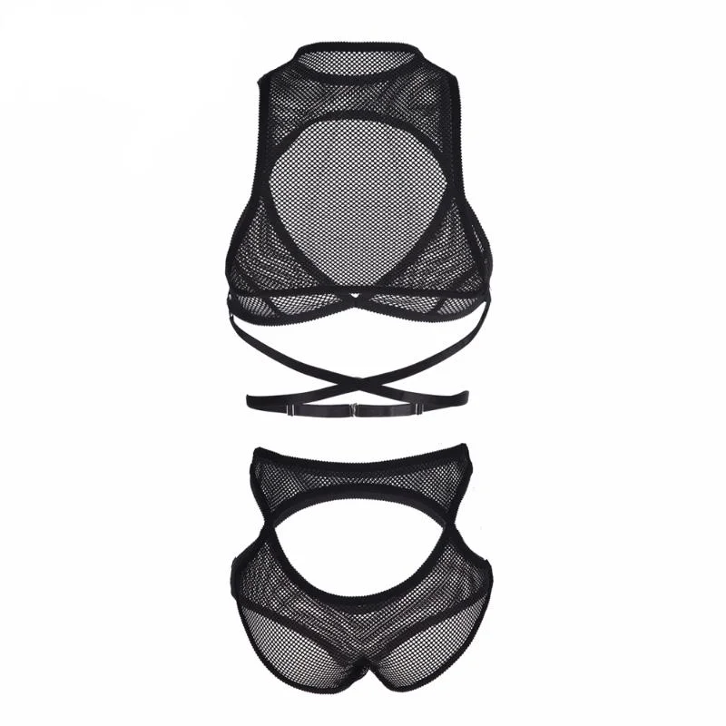 Black Wireless Seductive Lingerie Set