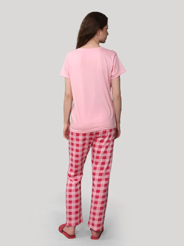 Capri set Pink 100 % cotton