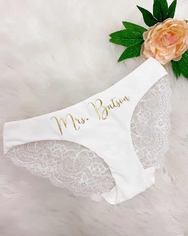 Bridal Panties-Add Any Text