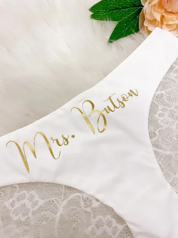 Bridal Panties-Add Any Text