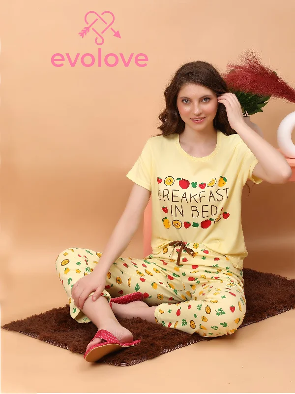 Pajama set Yello 100 % cotton