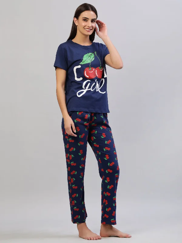 Pyjama set DeepBlue 100% Cotton