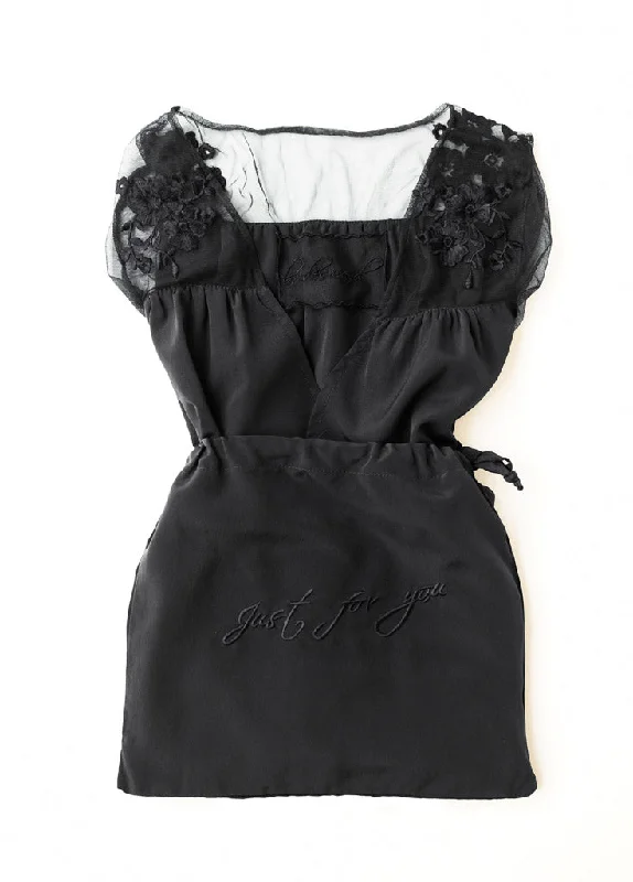 HILDY ROBE- BLACK