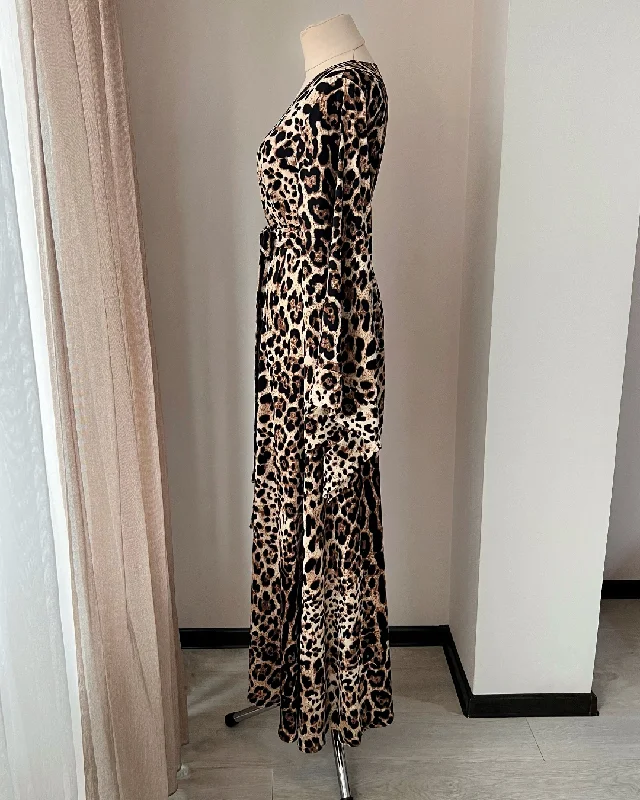 Leopard Kimono Robe - Stylish and Cozy for Any Occasion