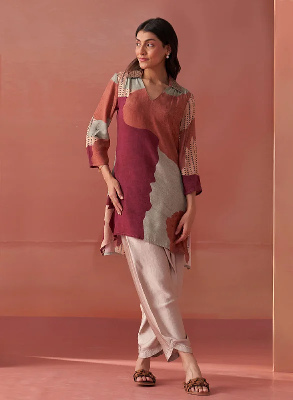 Asiya Tan Printed Kurti