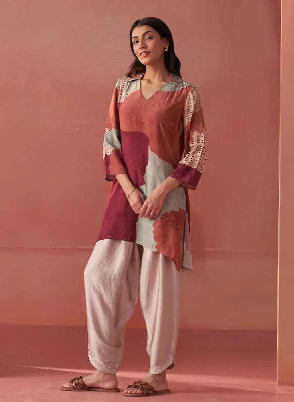 Asiya Tan Printed Kurti