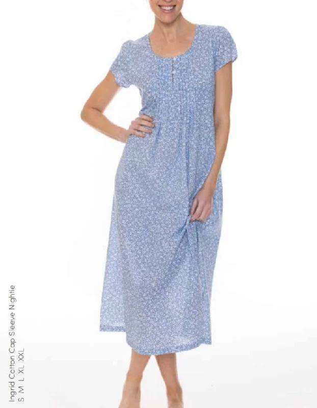 Clementine Sleepwear Ingrid Cotton Nightie ASP2159I