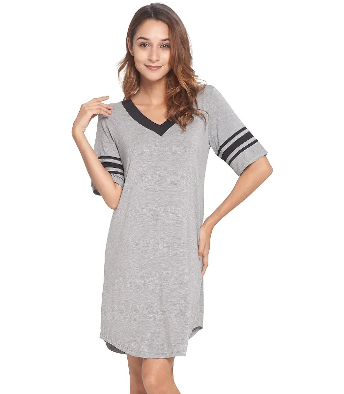 Heather Grey / XXL / Bamboo Viscose