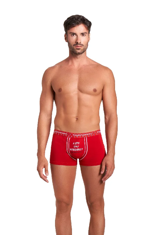 Boxer Rosso Natale