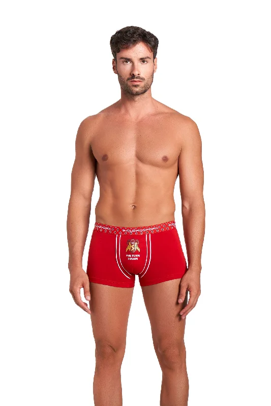 Boxer Rosso Natale