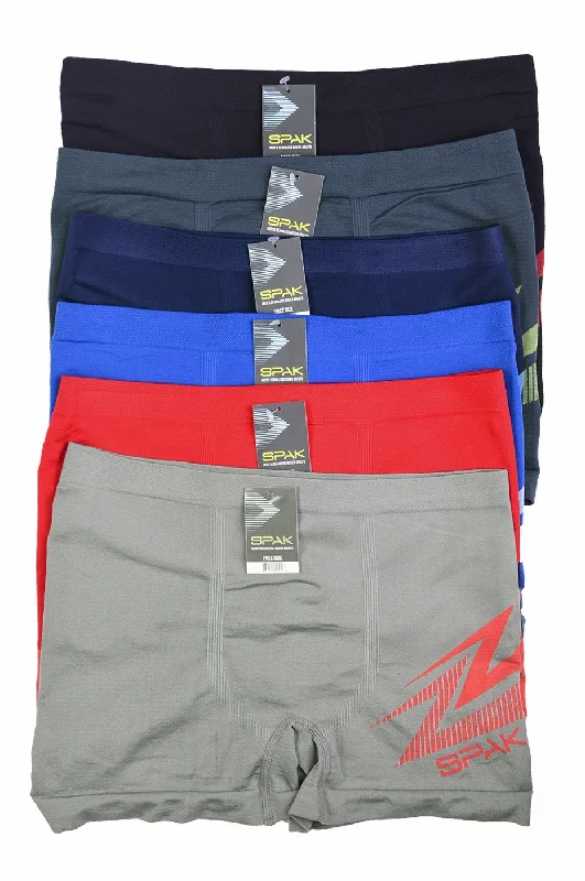 Men's Essentials Spak PACK OF 6 Seamless Trunks (MSP016_6PK)