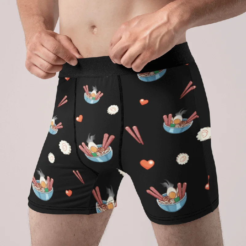 Ramen Bowl Men's Boxer Briefs