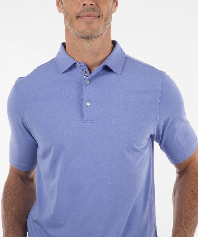 Signature Liquid Cotton Short-Sleeve Polo