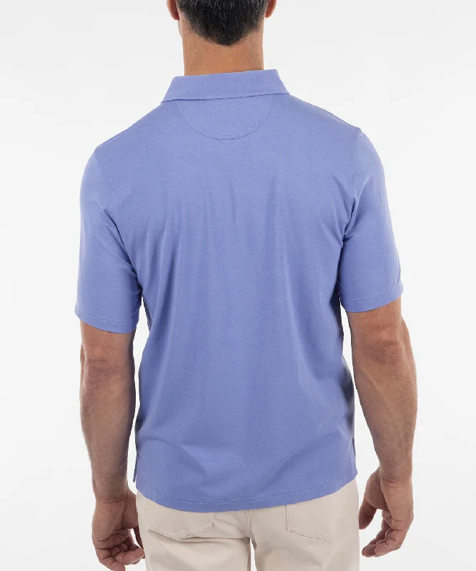 Signature Liquid Cotton Short-Sleeve Polo