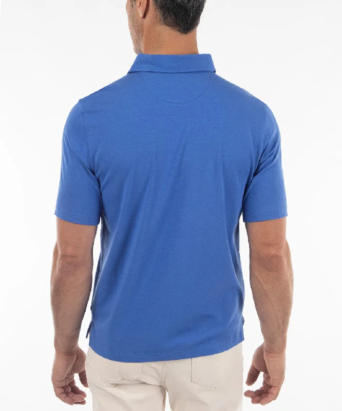 Signature Liquid Cotton Short-Sleeve Polo