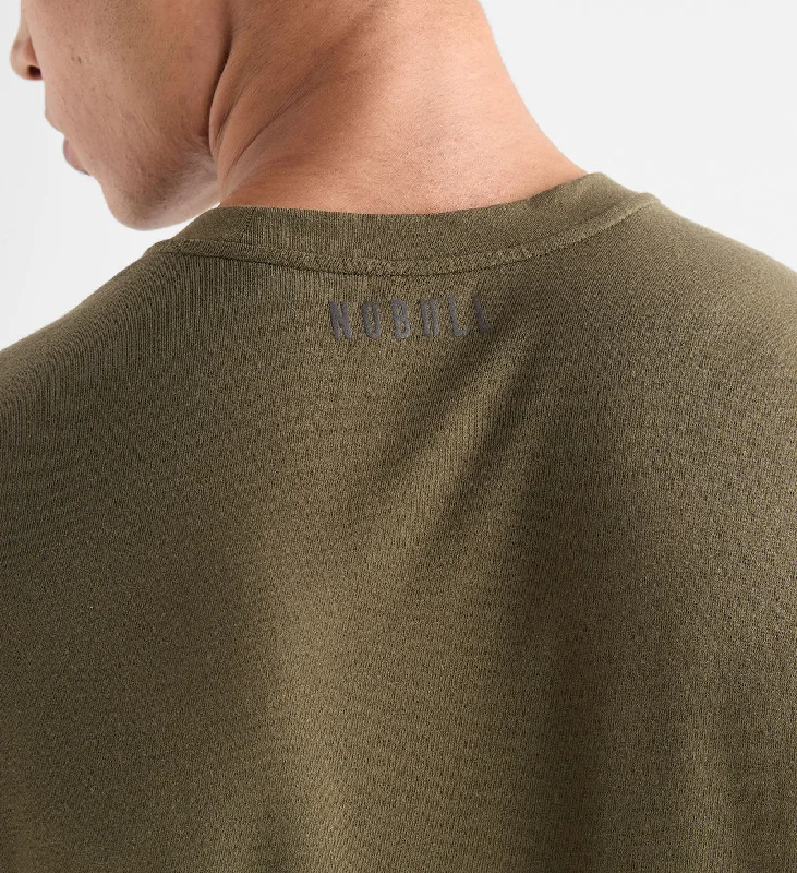 Men's Blended Merino Wool Long Sleeve Tee