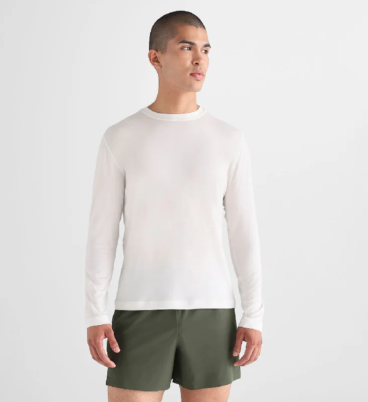 Men's Blended Merino Wool Long Sleeve Tee