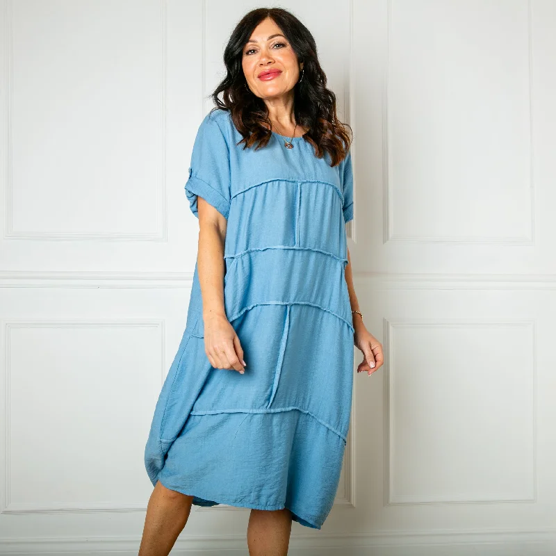 Panel T-Shirt Dress