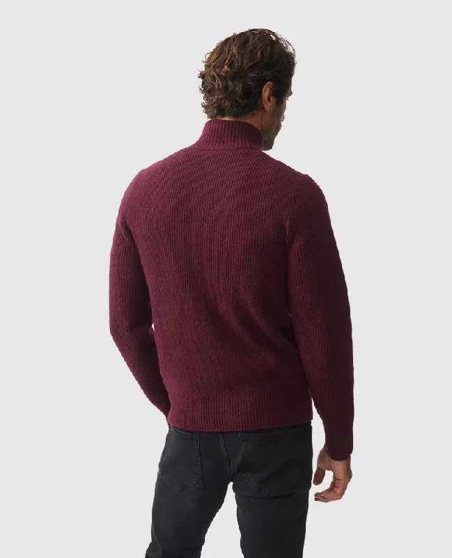 Rodd & Gunn - Robbies Road Merino Sweater - Berry