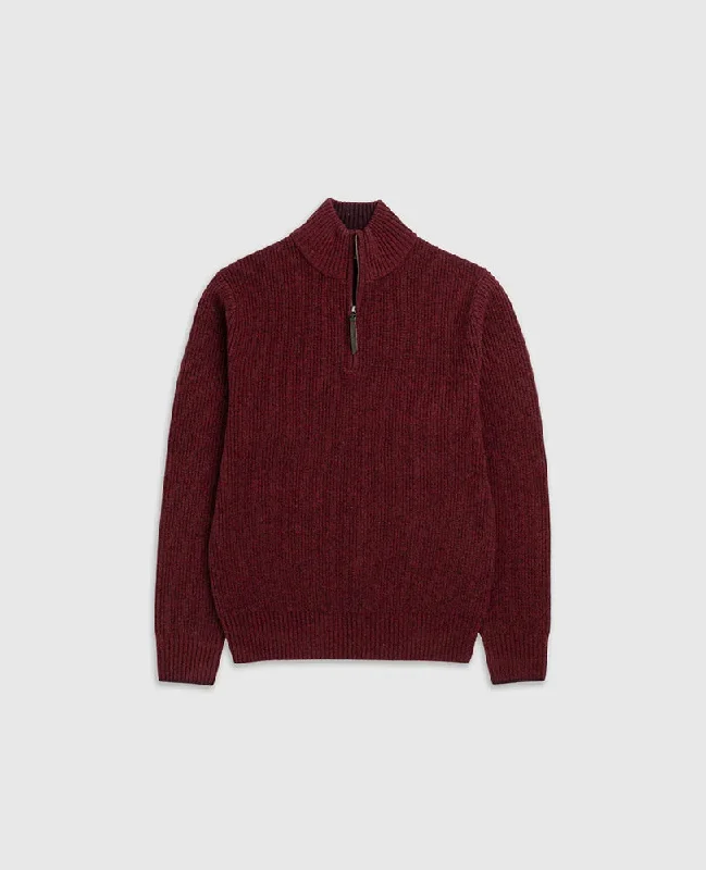 Rodd & Gunn - Robbies Road Merino Sweater - Berry