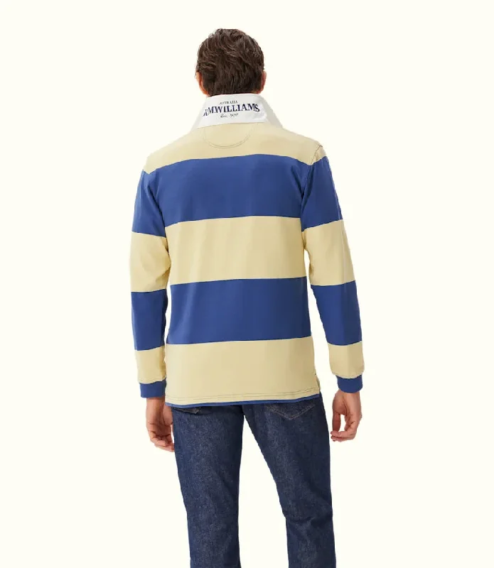 R.M.Williams - Tweedale Rugby - Stripe - Yellow and Navy