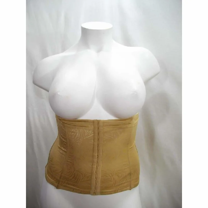 Maidenform SE3067 Jacquard Satin Waist Cincher MEDIUM Nude