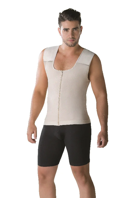 Men's Slimming Zipped Body Shaper Vest