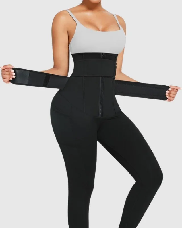 Sauna Double Band Compressing Leggings