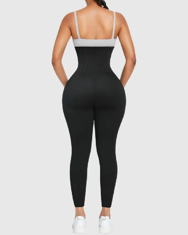 Sauna Double Band Compressing Leggings