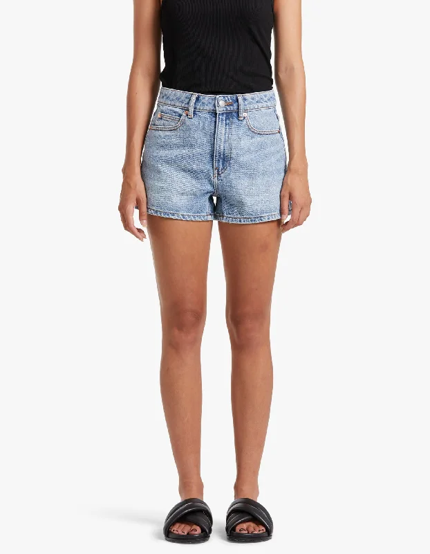 Shorty High Rise Short - Vintage Faded Indigo