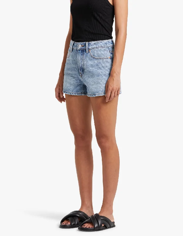 Shorty High Rise Short - Vintage Faded Indigo