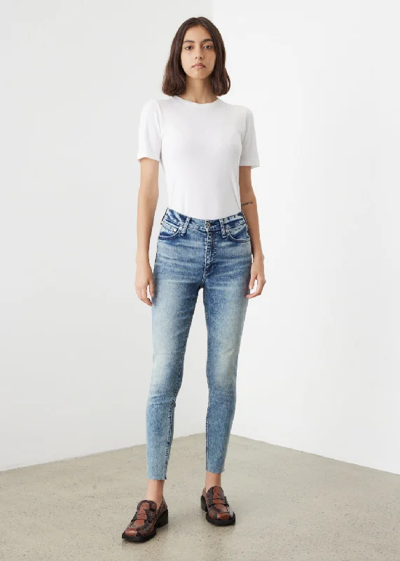 Nina High-Rise Ankle Skinny Jeans