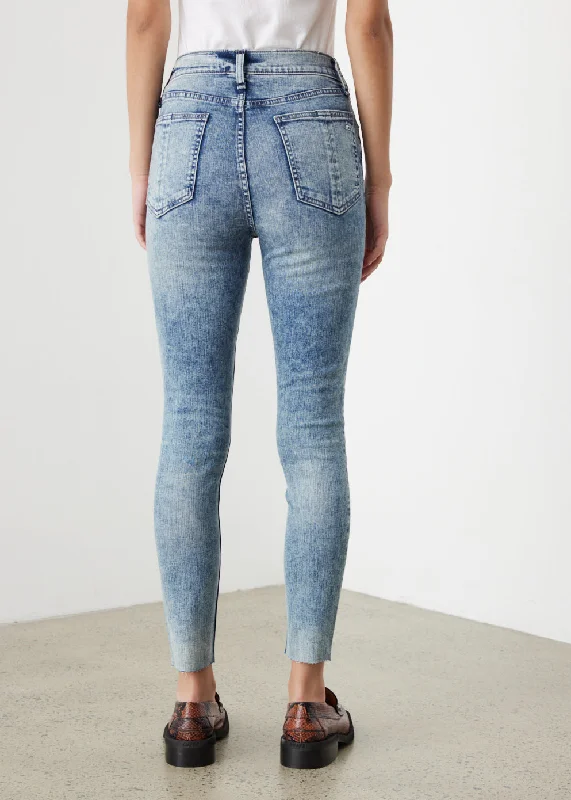 Nina High-Rise Ankle Skinny Jeans