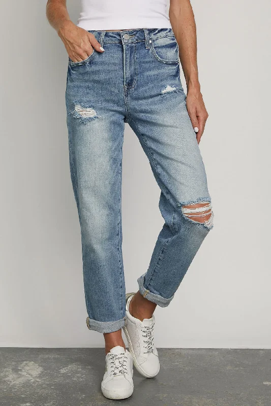 Risen Boyfriend Jeans