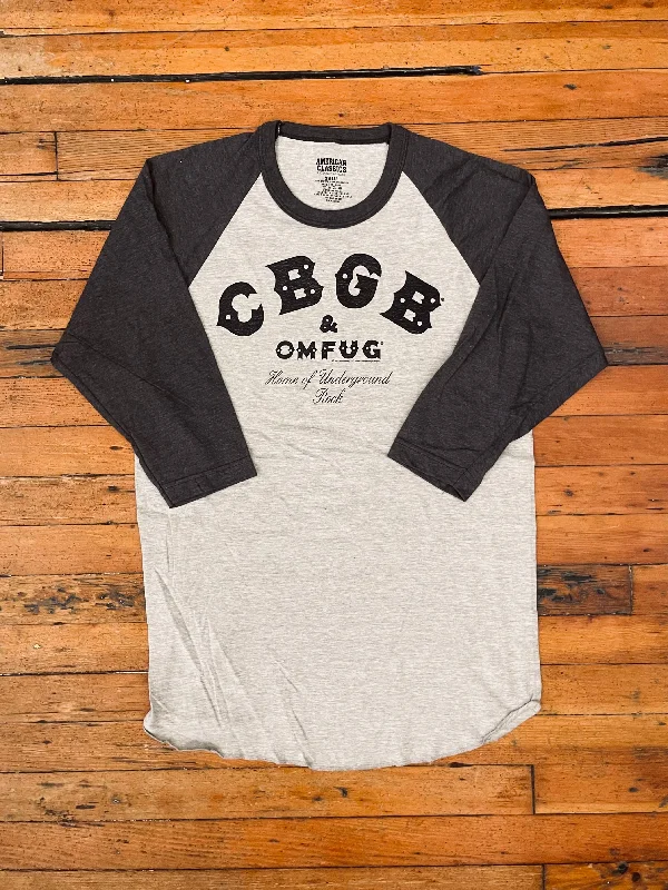 CBGB Underground Rock Raglan T-Shirts