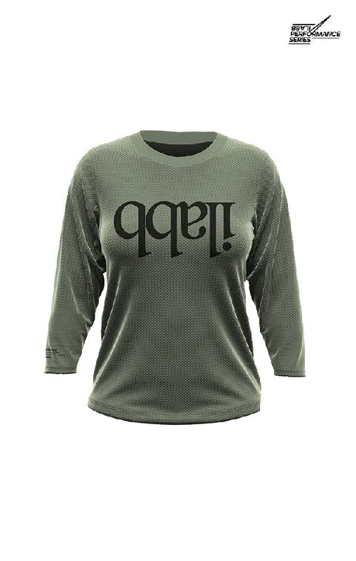 Traverse Capsize 3/4 Sleeve Jersey - Army Green - Women's