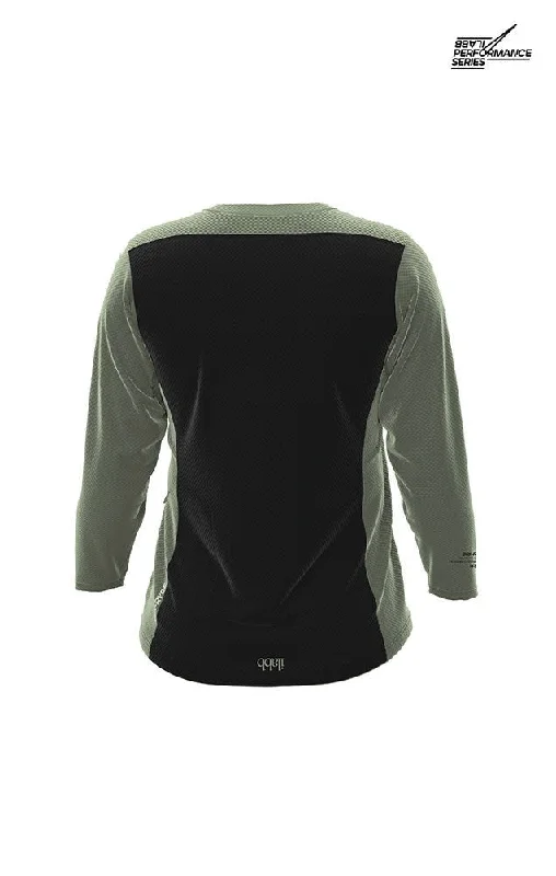 Traverse Capsize 3/4 Sleeve Jersey - Army Green - Women's