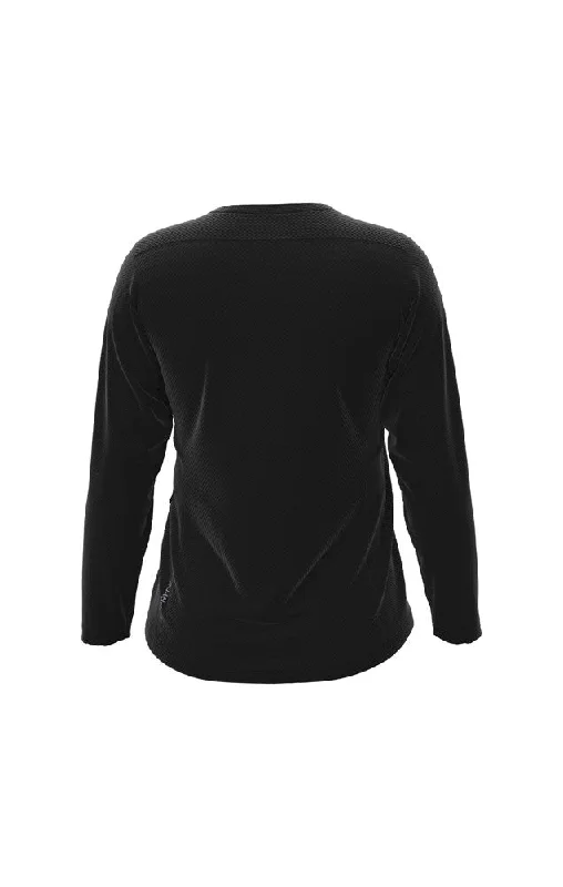 Traverse Long Sleeve Jersey - Black - Women's