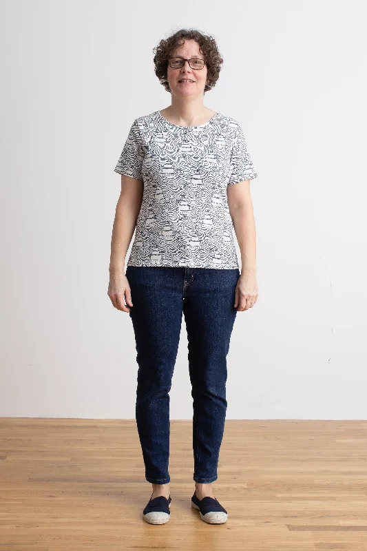 Women's Austin Top - High Seas Navy