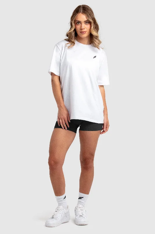 Women's Essential Oversize Tee - White