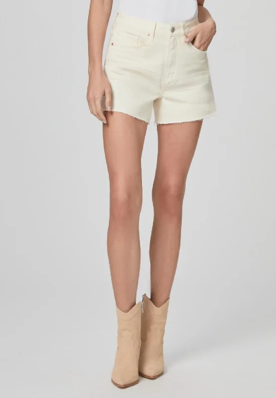 Dani High Waist Denim Short In Light Blonde