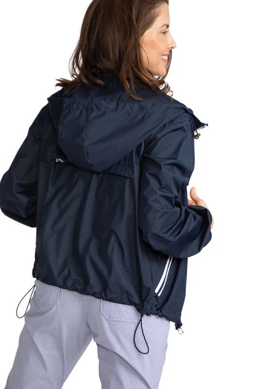 Pack and Play Lightweight Golf Jacket - Navy Blue - FINAL SALE