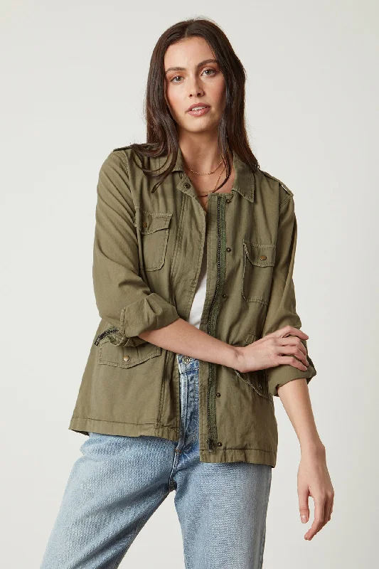 RUBY LIGHT-WEIGHT ARMY JACKET