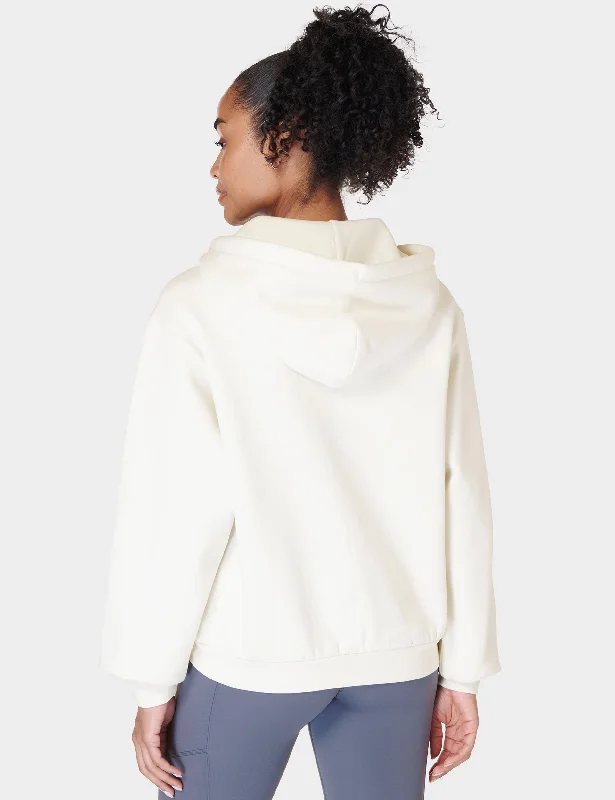 Powerhouse Zip Up Hoody - Lily White