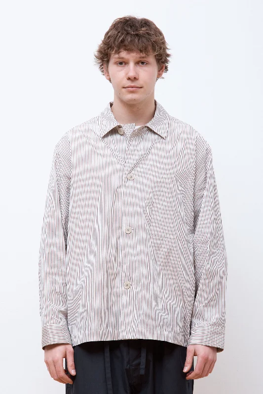 Pyjama Shirt Vanilla / Taupe