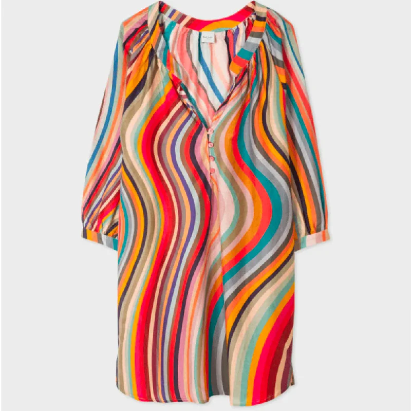 Paul Smith - Women's Relaxed Swirl Print Shirt