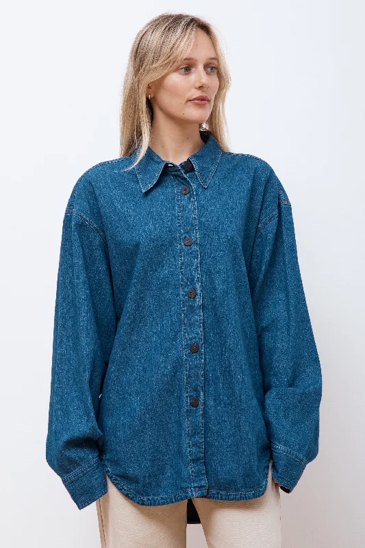 Neel Chambray Shirt Indigo