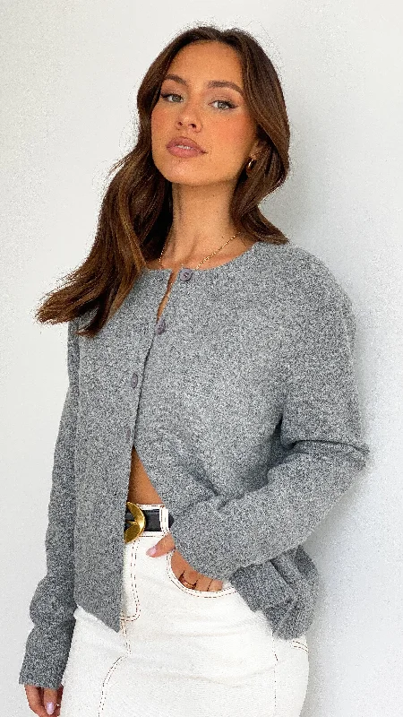 Carinna Knit Jumper - Grey