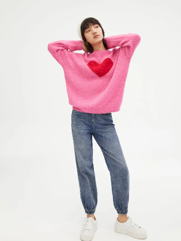 Love Rose Pink Sweater