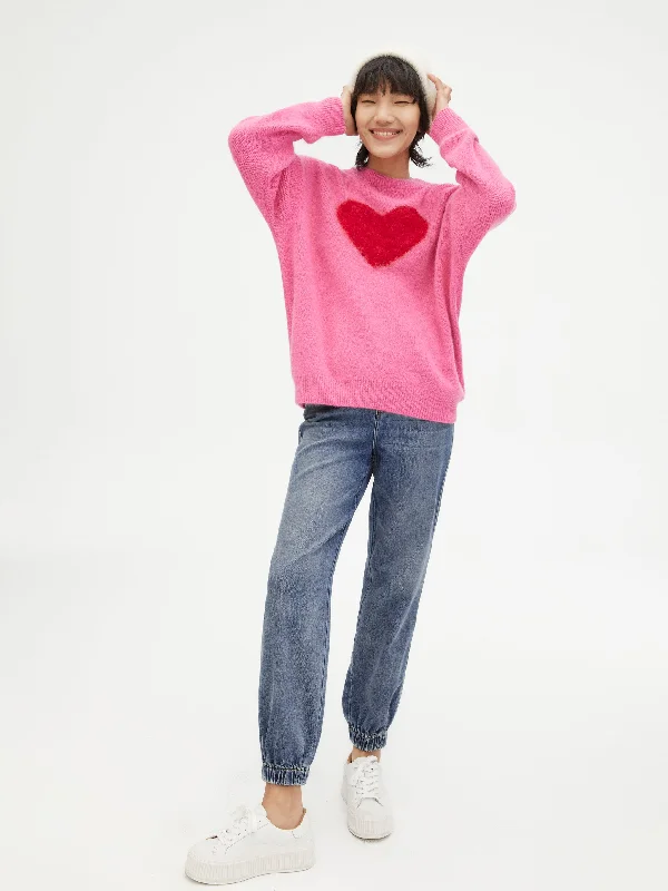 Love Rose Pink Sweater